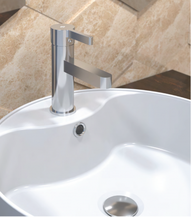 GRIFO DE LAVABO  SERIE FUSSION  3008 GME