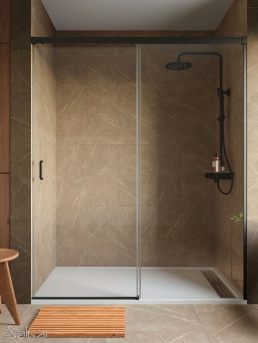 Tipos de mampara para tu cuarto baño