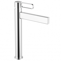 GRIFO DE LAVABO CAÑO ALTO CROMO SERIE DIOR GME 3021