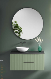 MUEBLE DE BAÑO SUSPENDIDO 2CAJONES Y PUERTA BALI. KOIBATH