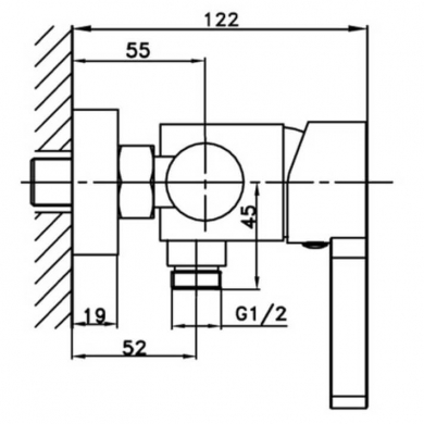 CONJUNTO DE DUCHA  FUSSION GME 3011