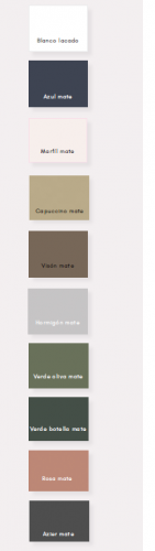 Acabados Lavabo sobre encimera