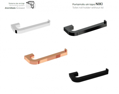 PORTARROLLO SIN TAPA NIKI 10224