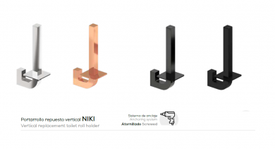 PORTARROLLO REPUESTO VERTICAL NIKI 10226