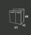 MUEBLE DE BAÑO MODULAR, CORFU .KIOBATH - 201141052art