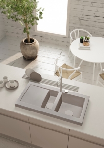 FREGADERO SOBRE ENCIMERA MODELO NEITH  SYAN