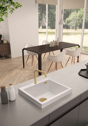 FREGADERO SOBRE ENCIMERA DE UNA CUBETA SHENA SYAN