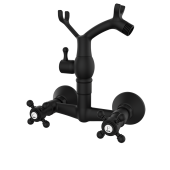  GRIFO  DE DUCHA  MONOBLOC ECO SAVE 1866 COLECCIÓN  CLÁSICA COLOR NEGRO  EPOXI  GRB