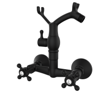  GRIFO  DE DUCHA  MONOBLOC ECO SAVE 1866 COLECCIÓN  CLÁSICA COLOR NEGRO  EPOXI  GRB