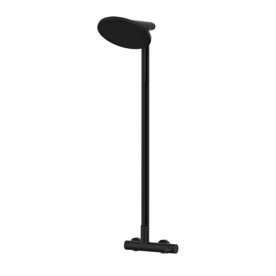 MONOMANDO DE DUCHA CON COLUMMA GYRO TIME GRB COLOR NEGRO EPOXI