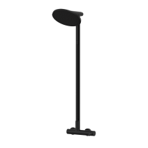 MONOMANDO DE DUCHA CON COLUMMA GYRO TIME GRB COLOR NEGRO EPOXI