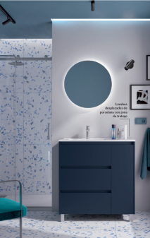 MUEBLE DE BAÑO 3 CAJONES 1 PUERTA NOJA. SALGAR