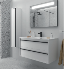 MUEBLE DE BAÑO 2 CAJONES SUSPENDIDO ATTILA SALGAR 