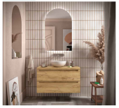 MUEBLE DE BAÑO MONTERREY  SUSPENDIDO 2 CAJONES. SALGAR