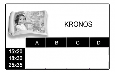 PERGAMINO DE CERÁMICA MODELO KRONOS