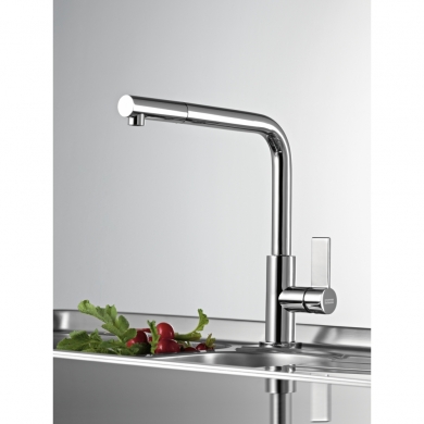 GRIFO DE COCINA NEPTUNE EVO CAÑO EXTRAIBLE FRANKE  115.0373.943