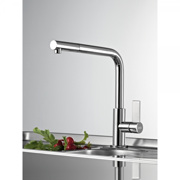 GRIFO DE COCINA NEPTUNE EVO CAÑO EXTRAIBLE FRANKE