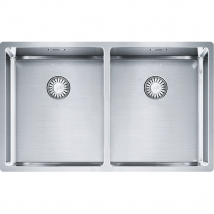 FREGADERO DOS CUBETAS MODELO MARIS BOX BXX 220-34-34 FRANKE 127.0477.270