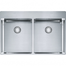 Fregadero Franke Box BXX 220-36-36 TL 2 Cubetas Acero Inoxidable