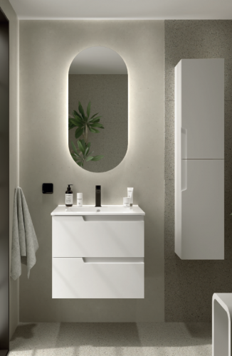 mueble de baño Vima Salgar 2 cajones

mueble de baño suspendido Vima con lavabo

mueble de baño Salgar Vima blanco mate