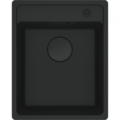 FRANKE FREGADERO MODELO MARIS MRG 610-37 FREGRANITE NEGRO MATE 114.0659.123