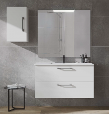 MUEBLE DE BA&Ntilde;O PORTIMAR DE 2 CAJONES CON LAVABO CER&Aacute;MICO,CAMPOARAS