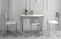 MESA COCINEA EXTENSIBLE FRONTAL DAKAR. CAUXI