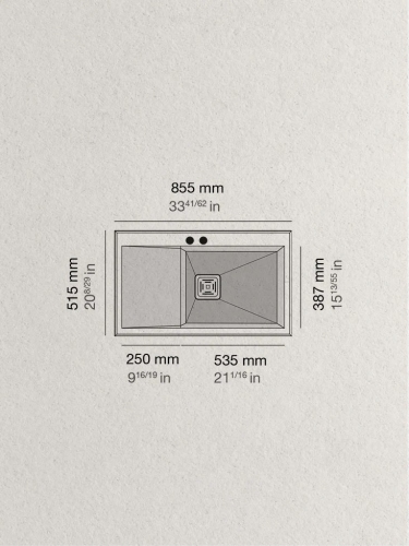 Fregadero Kobus 813/823 Poalgi
