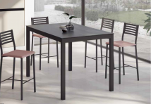 MESA DE COCINA FIJA Y  A MEDIDA LEO ENCIMERA PORCELANICO. BAILEN