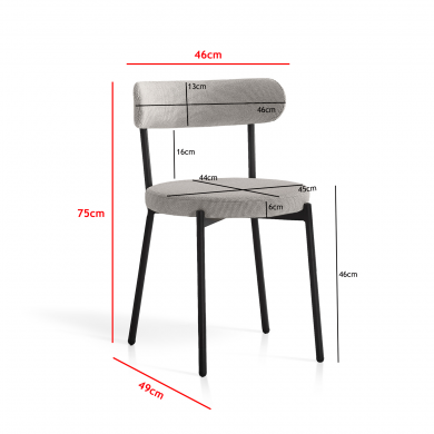 SILLAS DE COCINA O COMEDOR HISPANOHOGAR 75736
