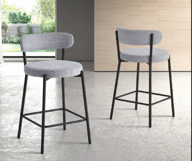 TABURETE ALTO DISEÑO REDONDO 78070 HISPANOHOGAR NOVEDAD