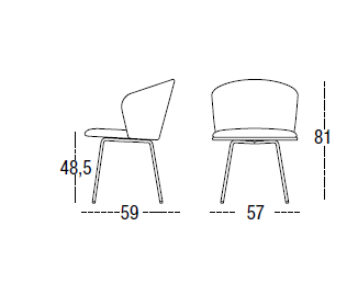 SILLA MODELO SEDA DE BAILEN 
