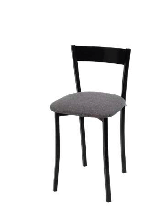 Taburete de cocina bajo con respaldo modelo 112. Juan Reig