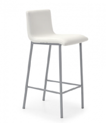 TABURETE MEDIO ASIENTO TAPIZADO SONIA . CAUXI