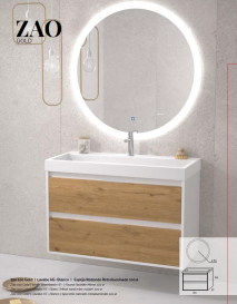 MUEBLE DE BAÑO  2 CAJONES ZAO 