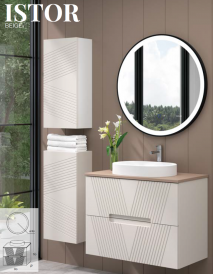 MUEBLE DE BAÑO SUSPENDIDO 2 CAJONES ISTOR. DUCPLACH