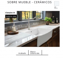 FREGADERO UNA CUBETA MODELO CLOTAIRE LUISINA NOVEDAD 