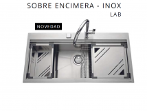 FREGADERO LAB INOX – SOBRE ENCIMERA DE LUISINA EV36 IL NOVEDAD