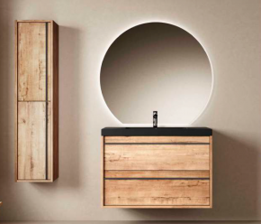 Mueble de baños suspendido 2 cajones Laos. Kiobath
