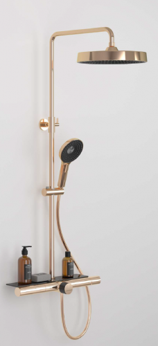 Columna Ducha Nilo con repisa. Duplach