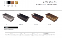 CUBETA PERFORADA PARA FREGADERO DE LUISINA