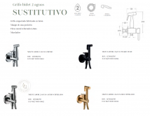 GRIFO DE BIDET 2 AQUAS  AQUAHOME EN STOCK