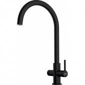 --GRIFO DE COCINA SET LINA J CLEAR WATER NEGRO M + FILTRO  FRANKE NOVEDAD 120.0733.414