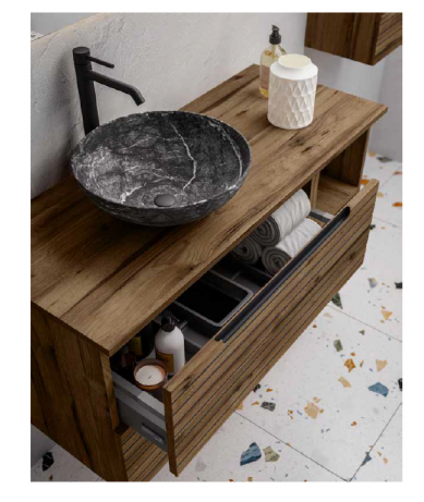 muebles de baño dos cajones