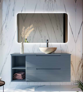 Mueble de baño 2 cajones y 2 cajas. Paris. Maestre