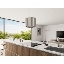 CAMPANA EXTRACTORA DE ISLA FRANKE SMART FSMS F 42 INOX/NEGRO 42 CM -  NOVEDAD