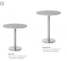 MESA REDONDA DE COCINA O BAR ZAMA - CAUXI