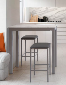 CONJUNTO MESA BARRA DE COCINA DAKAR - CAUXI