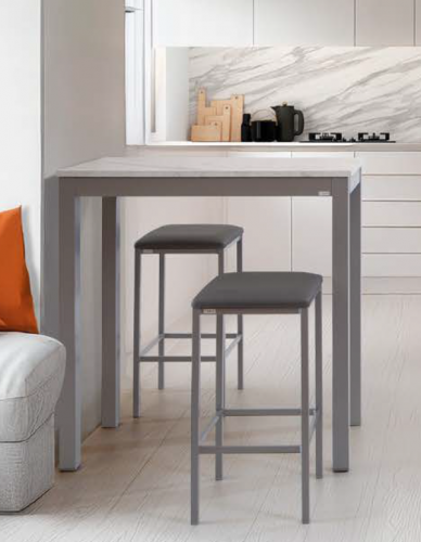 Cauxi Mesa barra de cocina Dakar Isla. 