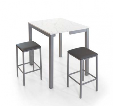 Cauxi Mesa barra de cocina Dakar Isla. 